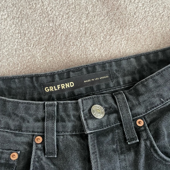 GRLFRND Karolina High Rise Straight Crop Jean in East Side - Picture 9 of 11